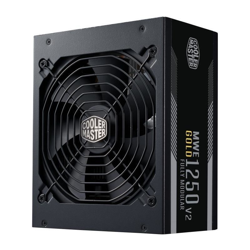Alimentation PC - COOLER MASTER - MPE-C501-AFCAG-3EEU - MWE Gold 1250W Alimentation PC - COOLER MASTER - MPE-C501-AFCAG-3EEU - MWE Gold 1250W