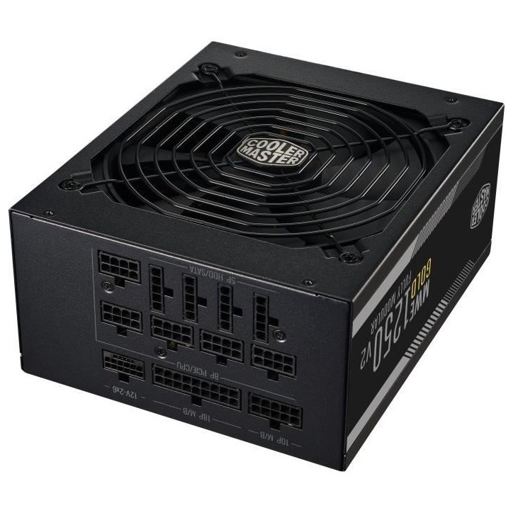 Alimentation PC - COOLER MASTER - MPE-C501-AFCAG-3EEU - MWE Gold 1250W V2 ATX3.1 - 80+ GOLD - 1250 W