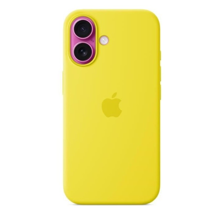 APPLE iPhone 16 - Coque en silicone avec MagSafe - Star Fruit