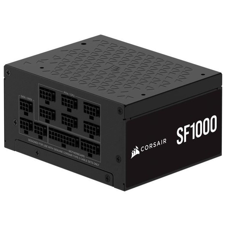 Alimentation modulaire SFX - CORSAIR - SF Series SF1000 - 80 PLUS Platinum Alimentation modulaire SFX - CORSAIR - SF Series SF1000 - 80 PLUS Platinum