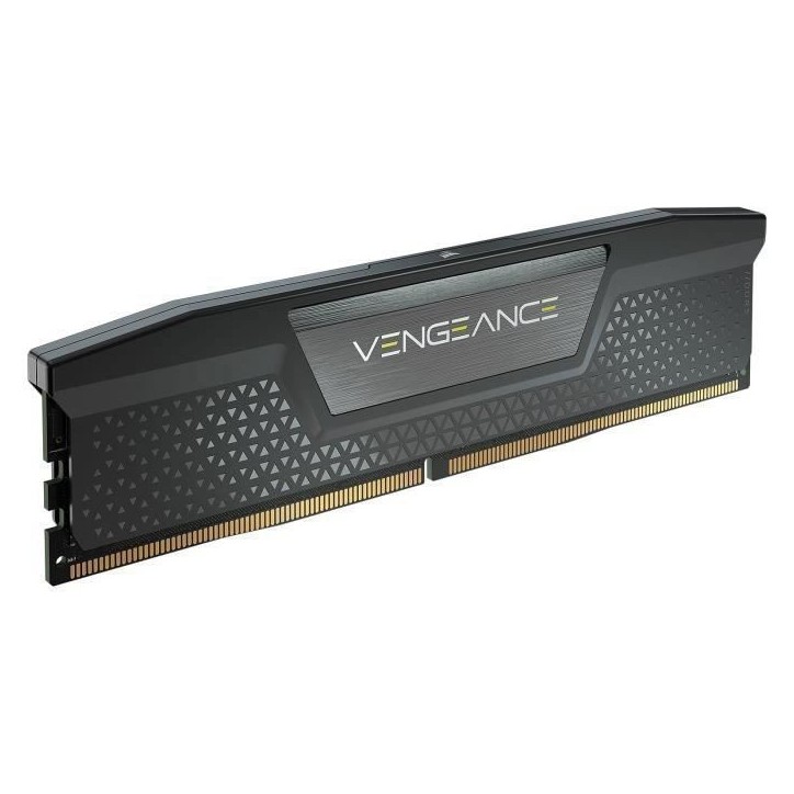 Mémoire RAM - CORSAIR - Vengeance DDR5 - 32GB 2x16GB DIMM - 5200MT/s - Optimisé pour AMD - Unbuffered - 1.25V - Noir Mémoire RAM - CORSAIR - Vengeance DDR5 - 32GB 2x16GB DIMM - 5200MT/s - Optimisé pour AMD - Unbuffered - 1.25V - Noir