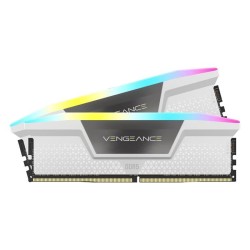 Mémoire RAM - CORSAIR - CMH32GX5M2B6000C30W - VENGEANCE RGB - DDR5 -
