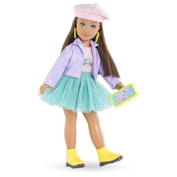 Poupée Mannequin - COROLLE - Luna Fashion Week Paris - 28 cm - 4 accessoires - Senteur vanille - Des 4 ans Poupée Mannequin - COROLLE - Luna Fashion Week Paris - 28 cm - 4 accessoires - Senteur vanille - Des 4 ans