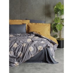 Parure de lit - 1 housse de couette 220 x 240 cm + 2 taies d'oreiller