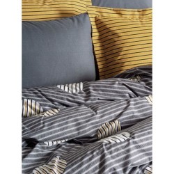Parure de lit - 1 housse de couette 220 x 240 cm + 2 taies d'oreiller