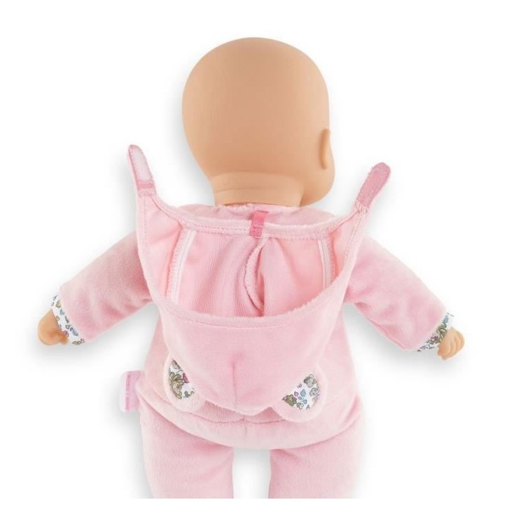 Mon Doudou COROLLE - Pti' Coeur Ours Rose - 30 cm - petit poupon - senteur de vanille - des 9 mois Mon Doudou COROLLE - Pti' Coeur Ours Rose - 30 cm - petit poupon - senteur de vanille - des 9 mois