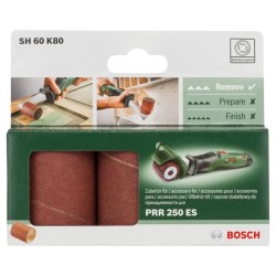 Manchon abrasif Bosch - Grain 80 - Largeur Rouleau 60mm - Accessoire p