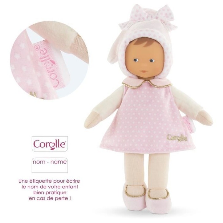 Doudou - COROLLE - Miss Reves d'Étoiles - 25 cm - senteur vanille - des la naissance Doudou - COROLLE - Miss Reves d'Étoiles - 25 cm - senteur vanille - des la naissance