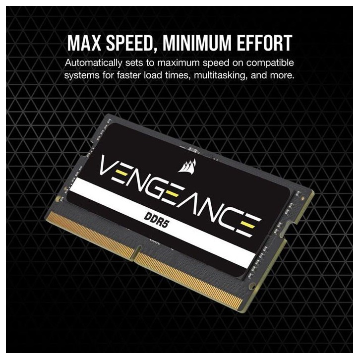 Mémoire RAM - CORSAIR - CMSX32GX5M1A5600C48 - 32 Go 1x 32 Go- VENGEANCE DDR5 5600MT/s - SODIMM - CL 48 Mémoire RAM - CORSAIR - CMSX32GX5M1A5600C48 - 32 Go 1x 32 Go- VENGEANCE DDR5 5600MT/s - SODIMM - CL 48
