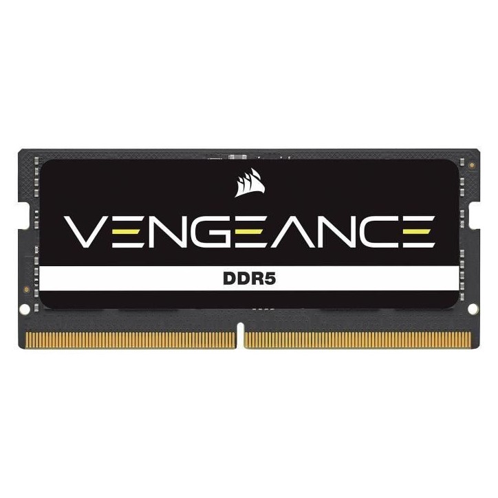 Mémoire RAM - CORSAIR - CMSX32GX5M1A5600C48 - 32 Go 1x 32 Go- VENGEANCE DDR5 5600MT/s - SODIMM - CL 48 Mémoire RAM - CORSAIR - CMSX32GX5M1A5600C48 - 32 Go 1x 32 Go- VENGEANCE DDR5 5600MT/s - SODIMM - CL 48
