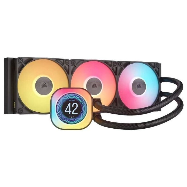 Refroidissement PC - CORSAIR - CW-9061023-WW - iCUE LINK TITAN 360 RX LCD AIO