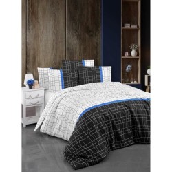 Parure de lit - 1 housse de couette 220 x 240 cm + 2 taies d'oreiller
