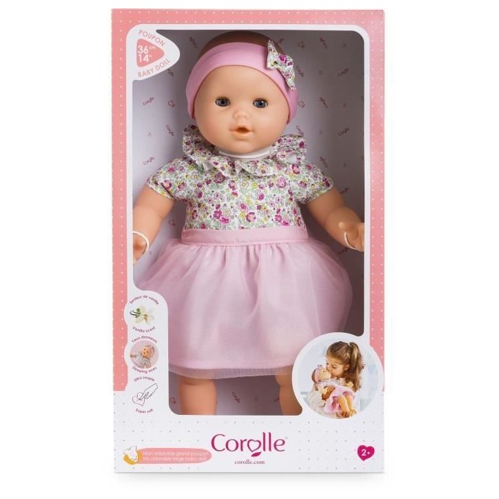 Grand poupon - COROLLE - Mon Adorable Grand Poupon Jardin en Fleurs - 36 cm - des 2 ans