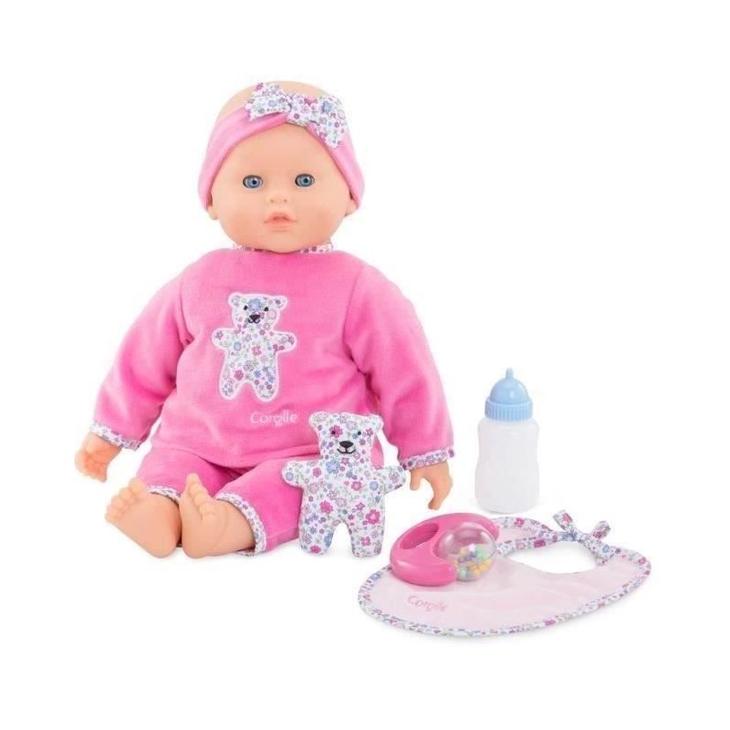 Grand poupon Lucille intéractive - COROLLE - Mon Grand Poupon - 42cm Grand poupon Lucille intéractive - COROLLE - Mon Grand Poupon - 42cm