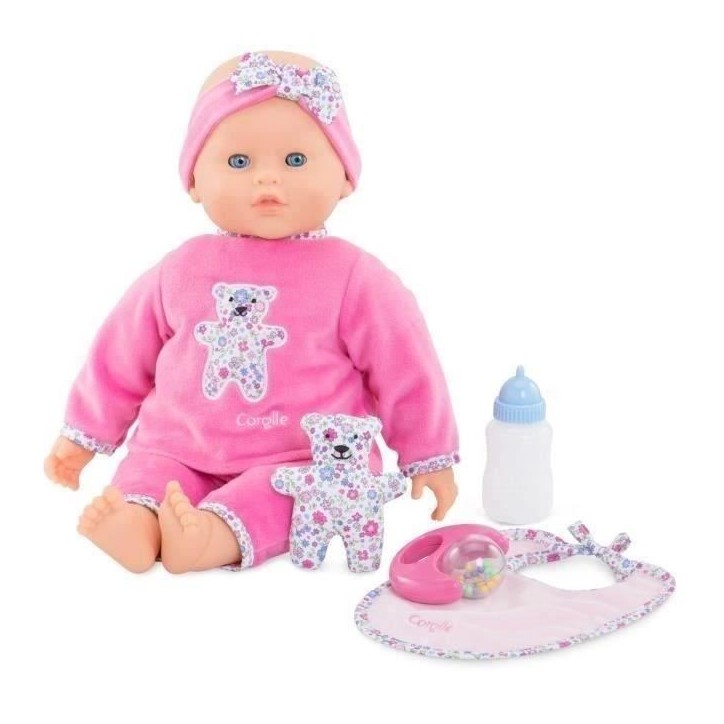Grand poupon Lucille intéractive - COROLLE - Mon Grand Poupon - 42cm - Des 2 ans Grand poupon Lucille intéractive - COROLLE - Mon Grand Poupon - 42cm - Des 2 ans