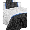 Parure de lit - 1 housse de couette 220 x 240 cm + 2 taies d'oreiller