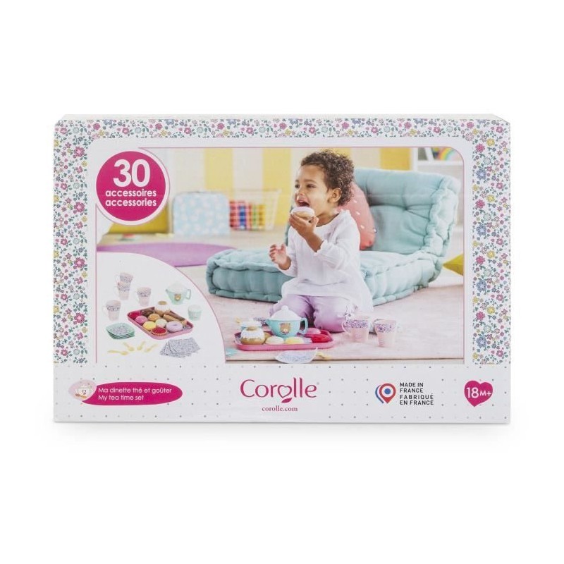 Accessoires poupons - COROLLE - Ma Dinette Thé et Goûter - 30 access Accessoires poupons - COROLLE - Ma Dinette Thé et Goûter - 30 access