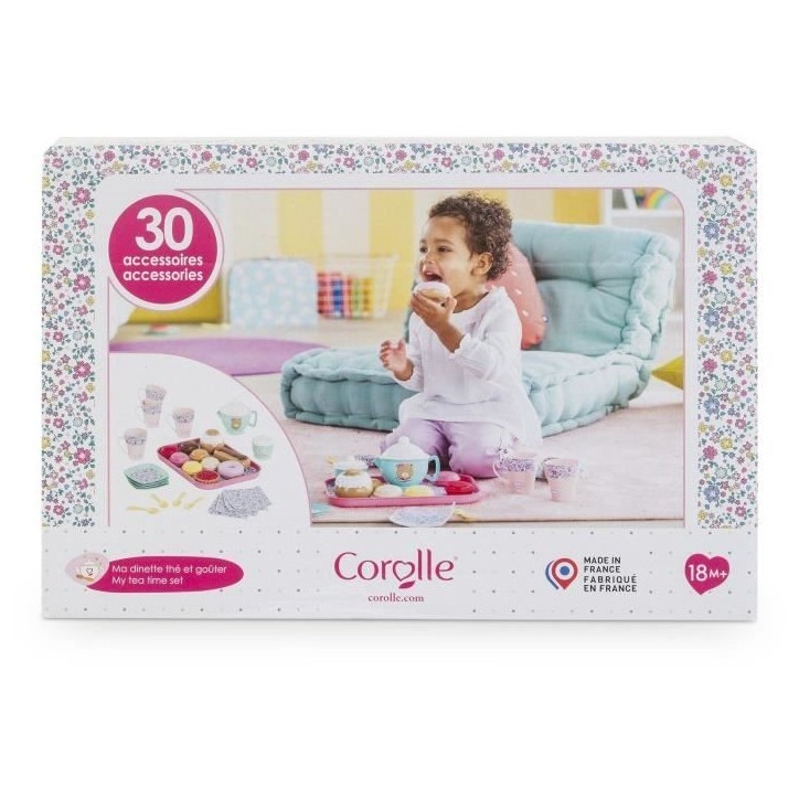 Accessoires poupons - COROLLE - Ma Dinette Thé et Goûter - 30 accessoires - des 18 mois Accessoires poupons - COROLLE - Ma Dinette Thé et Goûter - 30 accessoires - des 18 mois