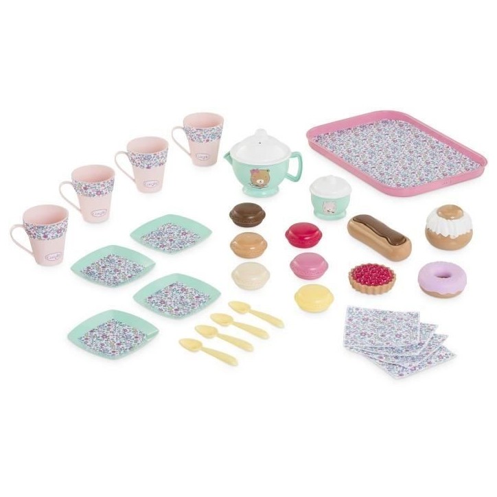 Accessoires poupons - COROLLE - Ma Dinette Thé et Goûter - 30 accessoires - des 18 mois Accessoires poupons - COROLLE - Ma Dinette Thé et Goûter - 30 accessoires - des 18 mois