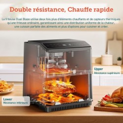 Friteuse sans huile COSORI - Dual Blaze Chef Edition - Capacité 6,4L
