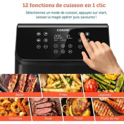 Friteuse sans huile COSORI - Premium II Chef Edition - Capacité 6,2L