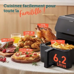 Friteuse sans huile COSORI - Premium II Chef Edition - Capacité 6,2L