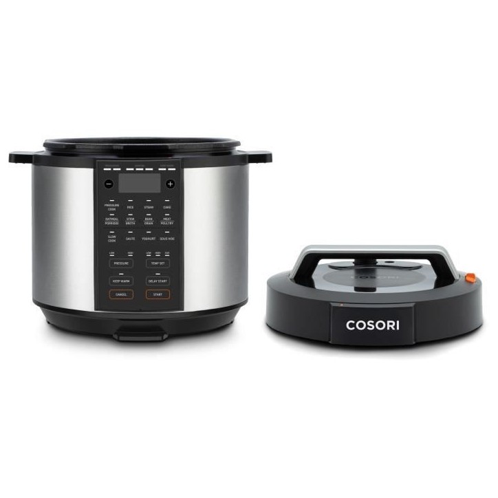 Multicuiseur COSORI - Capacité 5,7L - 12 programmes de cuisson - Jusqu'a 180°C - 1100W Multicuiseur COSORI - Capacité 5,7L - 12 programmes de cuisson - Jusqu'a 180°C - 1100W