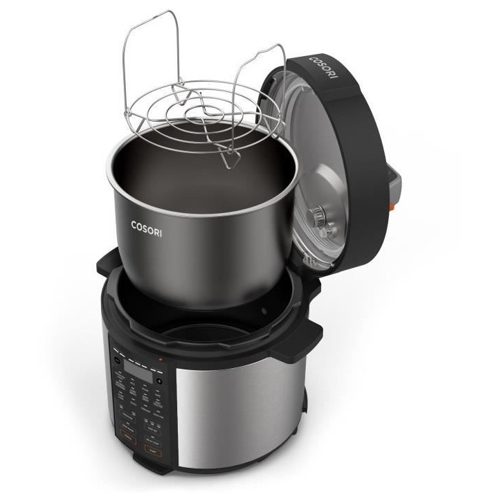 Multicuiseur COSORI - Capacité 5,7L - 12 programmes de cuisson - Jusqu'a 180°C - 1100W Multicuiseur COSORI - Capacité 5,7L - 12 programmes de cuisson - Jusqu'a 180°C - 1100W