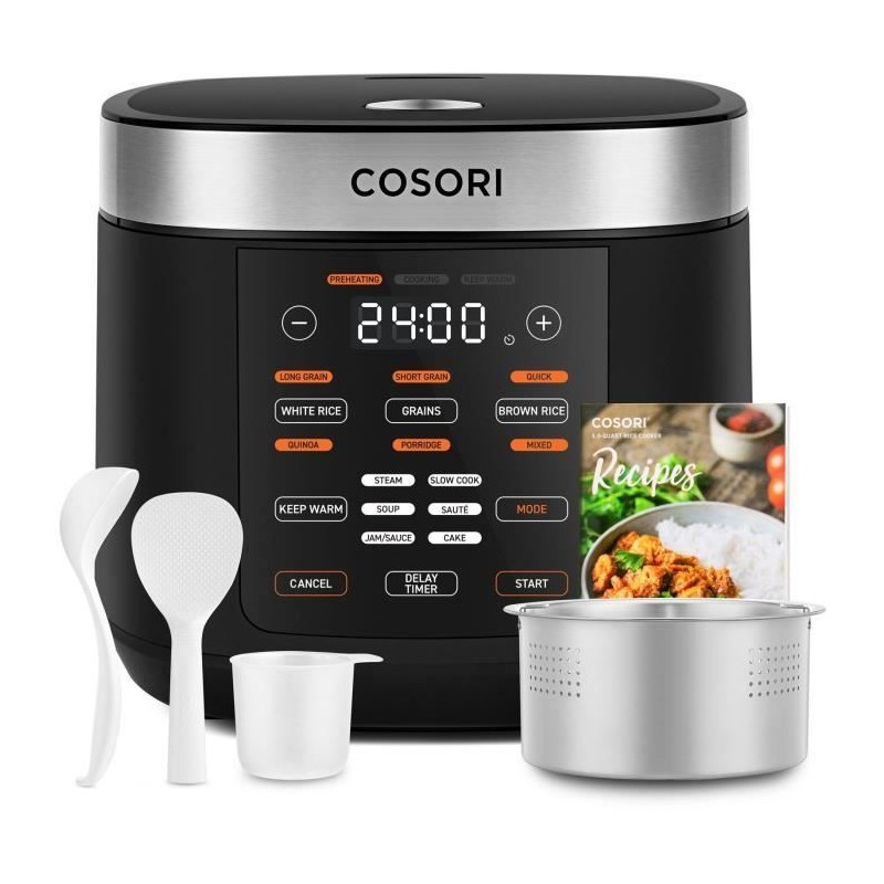 Multicuiseur COSORI - Capacité 5L - 17 programmes de cuisson - Jusqu' Multicuiseur COSORI - Capacité 5L - 17 programmes de cuisson - Jusqu'