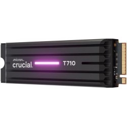 CRUCIAL - SSD interne - T710 - 4 To - avec dissipateur - PCIe Gen5