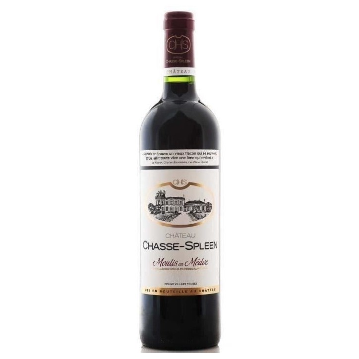Château Chasse-Spleen 2021 Moulis en Médoc - Vin rouge de Bordeaux
