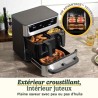 Friteuse sans huile CUISINART - Airfryer AFT13XSSE - Capacité 13,6L - Friteuse sans huile CUISINART - Airfryer AFT13XSSE - Capacité 13,6L -