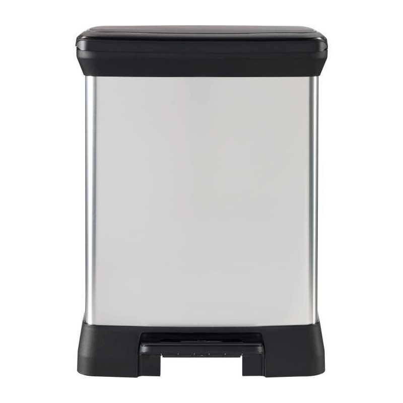 Poubelle Rectangle - DECO BIN - CURVER - 50L - Design élégant - 39 x Poubelle Rectangle - DECO BIN - CURVER - 50L - Design élégant - 39 x
