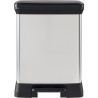 Poubelle Rectangle - DECO BIN - CURVER - 50L - Design élégant - 39 x Poubelle Rectangle - DECO BIN - CURVER - 50L - Design élégant - 39 x