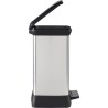 Poubelle Rectangle - DECO BIN - CURVER - 50L - Design élégant - 39 x Poubelle Rectangle - DECO BIN - CURVER - 50L - Design élégant - 39 x