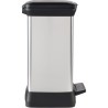 Poubelle Rectangle - DECO BIN - CURVER - 50L - Design élégant - 39 x Poubelle Rectangle - DECO BIN - CURVER - 50L - Design élégant - 39 x