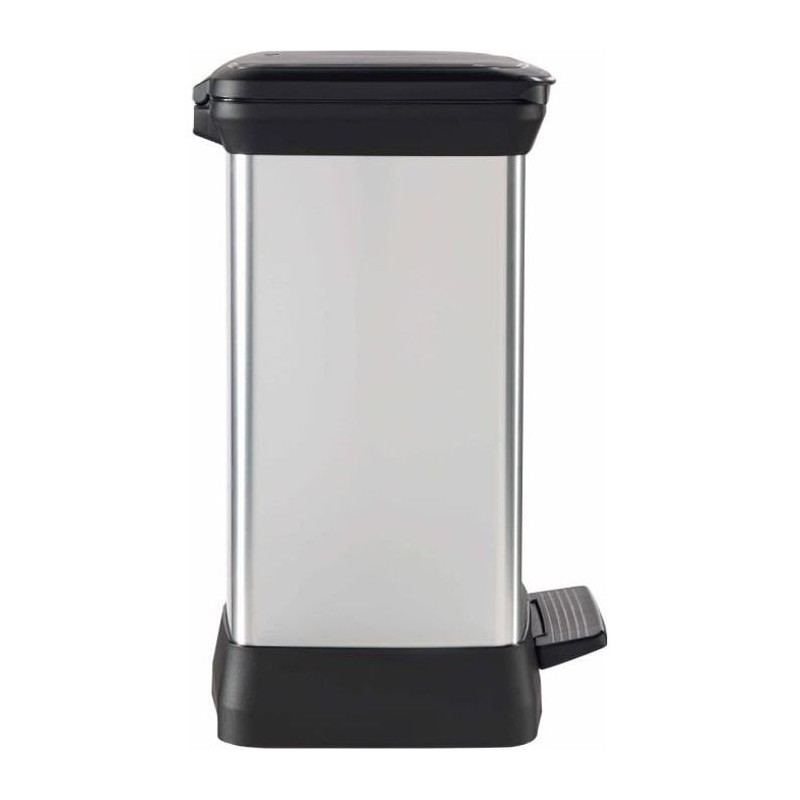 Curver Poubelle duo a pédale Deco 28 L Argenté 240638 Curver Poubelle duo a pédale Deco 28 L Argenté 240638