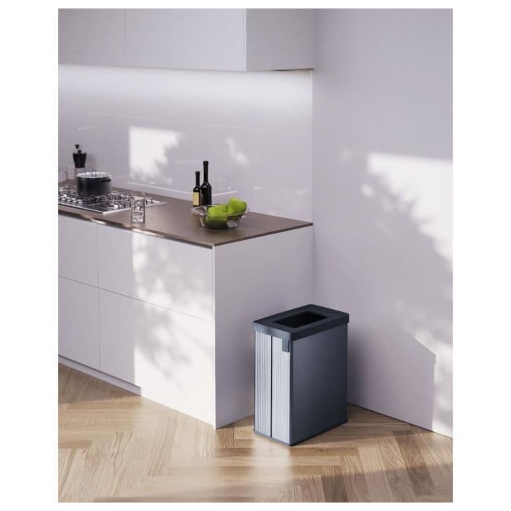 Poubelle de tri - VERTO - CURVER - 54 L - Bleu perle