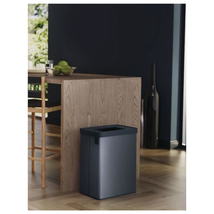 Poubelle de tri - VERTO - CURVER - 54 L - Bleu perle