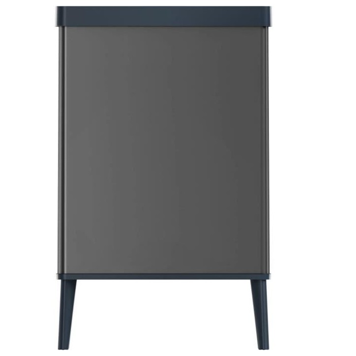 Poubelle sur pieds - VERTO - CURVER - Ouverture touch - 54 L - Gris perle Poubelle sur pieds - VERTO - CURVER - Ouverture touch - 54 L - Gris perle