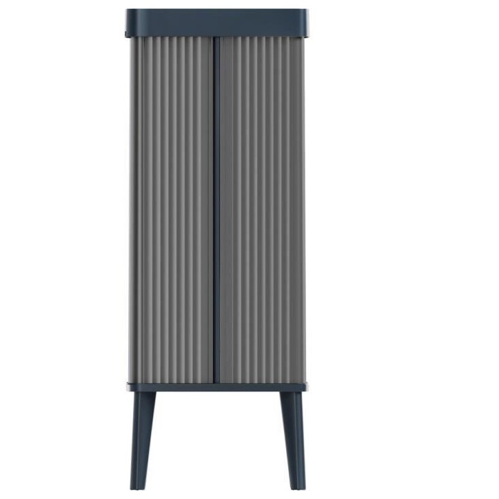 Poubelle sur pieds - VERTO - CURVER - Ouverture touch - 54 L - Gris perle Poubelle sur pieds - VERTO - CURVER - Ouverture touch - 54 L - Gris perle