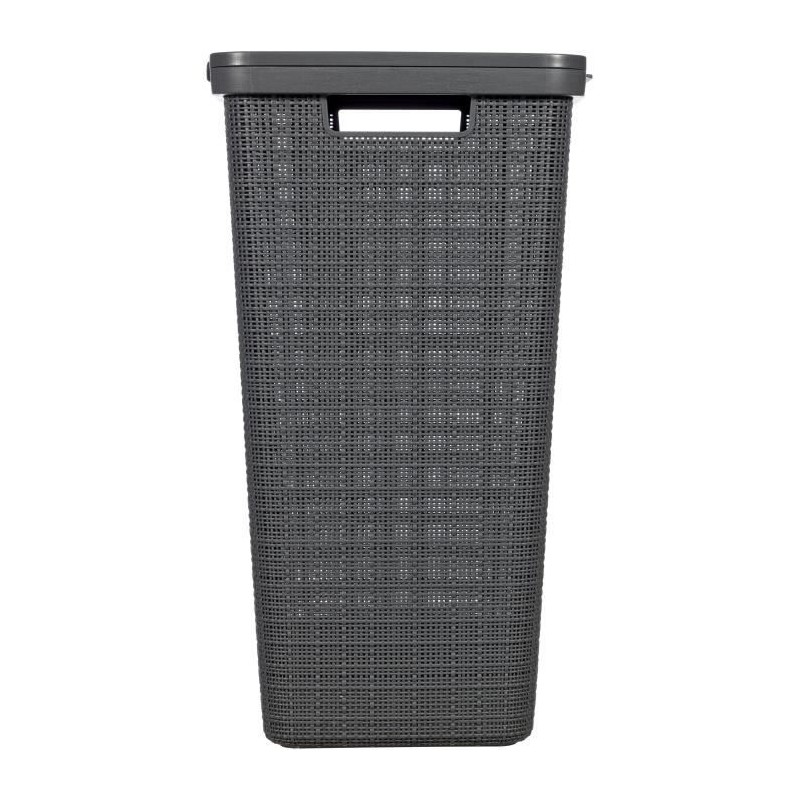 Coffre a Linge - CURVER - Jute 58L - 70% Plastique Recyclé - 34x43x60