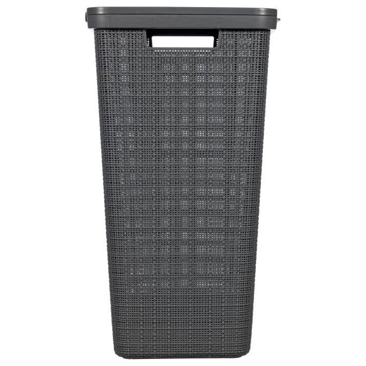Coffre a Linge - CURVER - Jute 58L - 70% Plastique Recyclé - 34x43x60 cm - Contemporain Coffre a Linge - CURVER - Jute 58L - 70% Plastique Recyclé - 34x43x60 cm - Contemporain