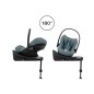 Siege auto i-size Cloud G Cybex Gold - 40 a 87 cm - naissance jusqu'a 13 kg - jusqu'a 2 ans - Stormy Blue Light blue (Plus)