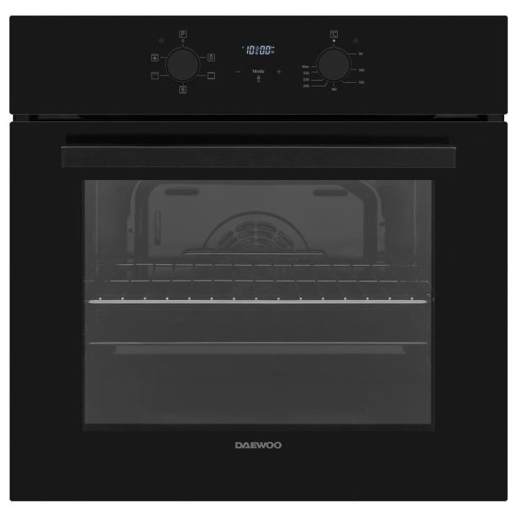 Four encastrable - Catalyse - Chaleur tournante - DAEWOO - BO6CD72GBNL - Noir - 59,5 x 57,5 x 59,5 cm Four encastrable - Catalyse - Chaleur tournante - DAEWOO - BO6CD72GBNL - Noir - 59,5 x 57,5 x 59,5 cm