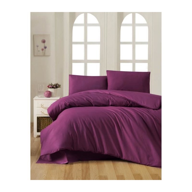 Parure de lit - 1 housse de couette 220 x 240 cm + 2 taies d'oreiller Parure de lit - 1 housse de couette 220 x 240 cm + 2 taies d'oreiller