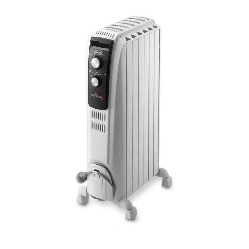 Radiateur bain d'huille Dragon4 DELONGHI - 1500W - 3 allures de chauff