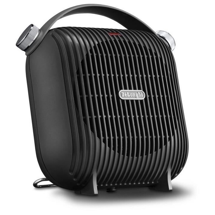 Radiateur soufflant classique DELONGHI - 2400W - 2 allures de chauffe - Thermostat de sécurité ajustable - IP21 Radiateur soufflant classique DELONGHI - 2400W - 2 allures de chauffe - Thermostat de sécurité ajustable - IP21
