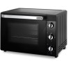 Mini-four - Chaleur tournante - DELONGHI - EO 40112.BK - Noir - Porte