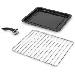 Mini-four - Chaleur tournante - DELONGHI - EO 40112.BK - Noir - Porte